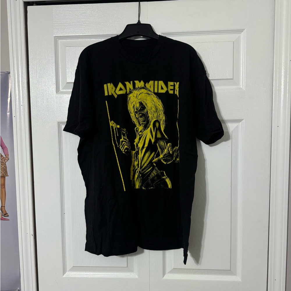 iron maiden eddie band tee